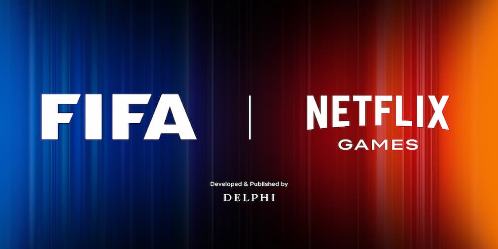 Fifa and Netflix logos