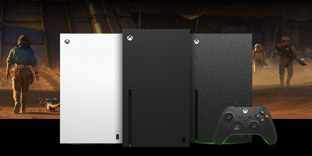 Three different Xbox consoles side by side