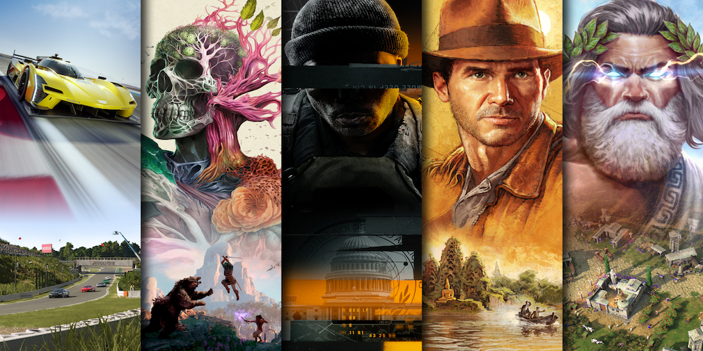 Five games in a row to show off the Game Pass range