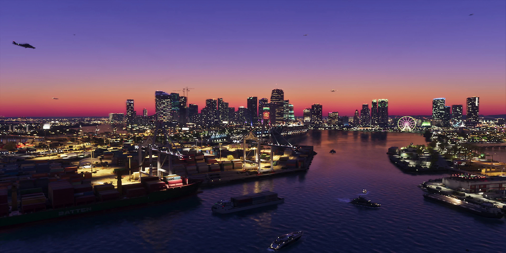 A view of the Grand Theft Auto 6 city