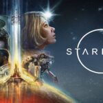 Starfield: Would another developer have changed our perceptions? Four characters stare into the vastness of space besides the words Starfield