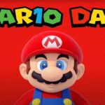 Mario under text that says Mar10 Day